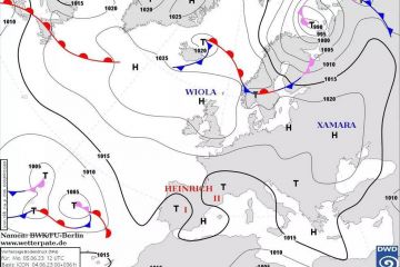 Антициклон Xamara накриє Україну цього тижня Антициклон Xamara накриє Україну цього тижня