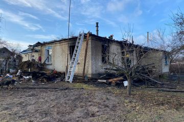 Божевільний ледь не вбив сина та підпалив дім на Київщині Божевільний ледь не вбив сина та підпалив дім на Київщині
