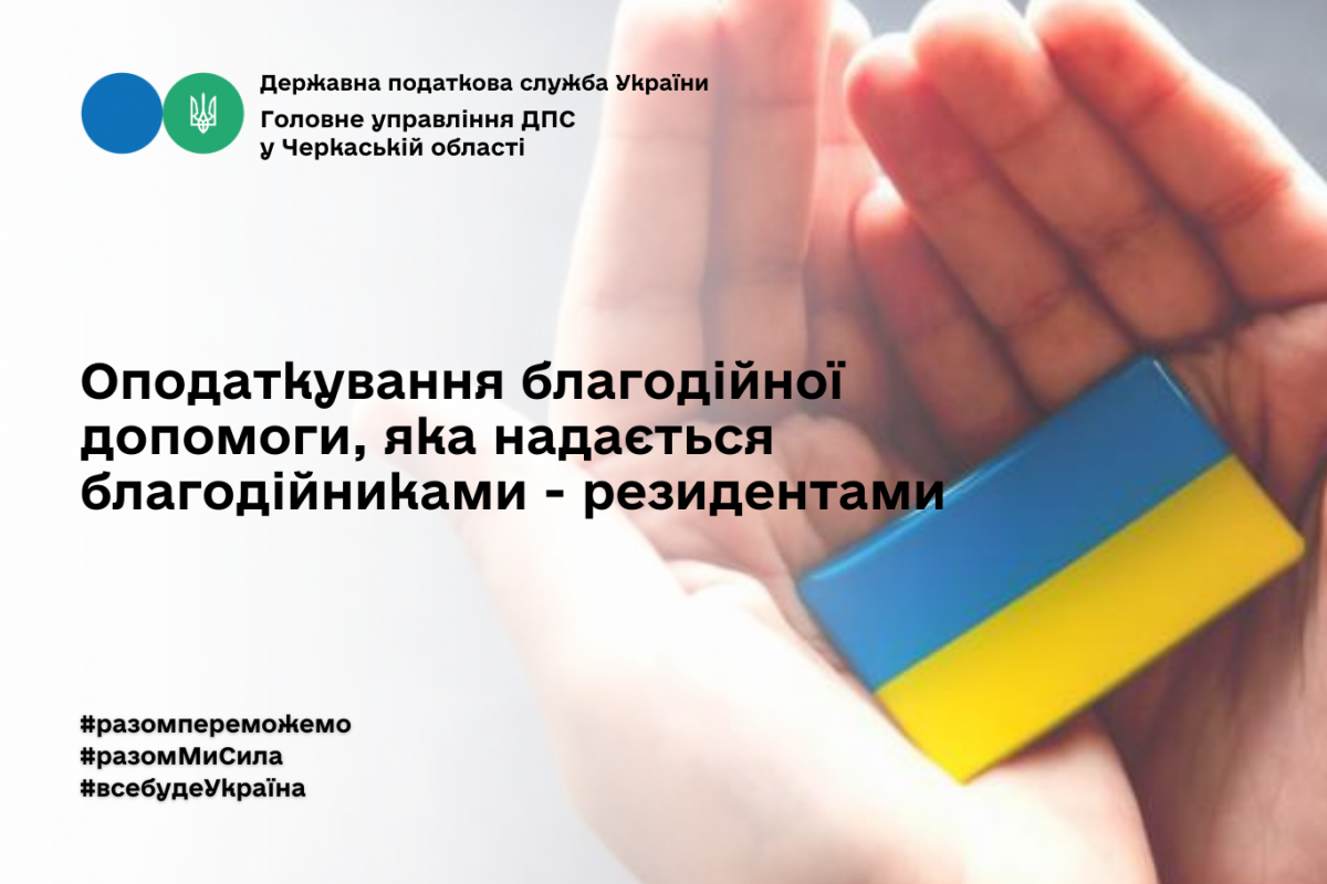 Щодо порядку оподаткування податком на доходи фізичних осіб і військовим збором доходу у вигляді благодійної допомоги, яка виплачується внутрішньо переміщеним особам міжнародними благодійними організаціями