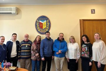 У ПНПУ імені В. Г. Короленка з робочим візитом прибули волонтери з Великої Британії У ПНПУ імені В. Г. Короленка з робочим візитом прибули волонтери з Великої Британії