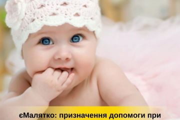єМалятко: призначення допомоги при народженні дитини єМалятко: призначення допомоги при народженні дитини