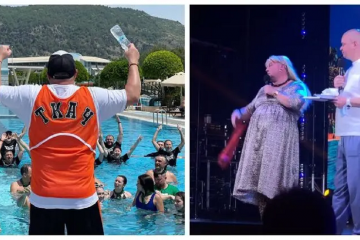 "95 квартал" фестивалит в Турции с Сердючкой и Монатиком. За отдых о звездами туристы выкладывали по 740 тысяч "95 квартал" фестивалит в Турции с Сердючкой и Монатиком. За отдых о звездами туристы выкладывали по 740 тысяч