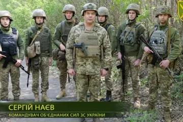 ​Командувач Сил оборони Наєв привітав військових з Днем піхоти