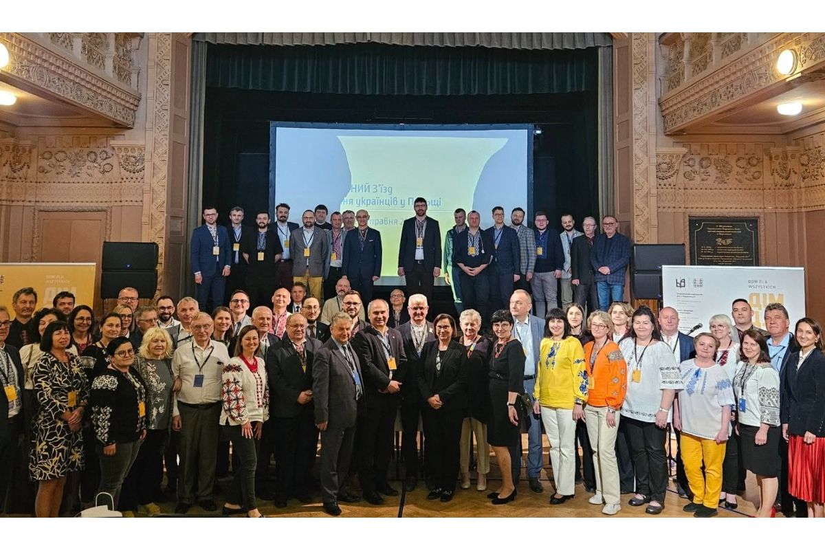 IX З’їзд Об’єднання українців у Польщі (ОУП). Мирослава Скірку переобрали головою IX З’їзд Об’єднання українців у Польщі (ОУП). Мирослава Скірку переобрали головою