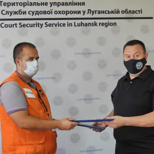 ​На Луганщині Служба судової охорони та Норвезька рада у справах біженців в Україні взаємодіятимуть у протидії поширенню COVID-19