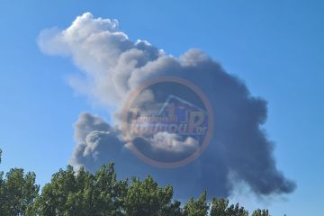 У Кривому Розі через ракетний удар горить нафтобаза – голова ОВА Резніченко У Кривому Розі через ракетний удар горить нафтобаза – голова ОВА Резніченко