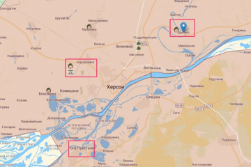 Під Херсоном – нічна "бавовна": повідомляють про прильоти в Чорнобаївці, Дар'ївці та Голій Пристані Під Херсоном – нічна "бавовна": повідомляють про прильоти в Чорнобаївці, Дар'ївці та Голій Пристані