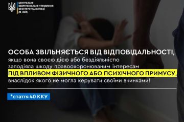 Чи виключає кримінальну відповідальність фізичний або психічний примус як обставина? Чи виключає кримінальну відповідальність фізичний або психічний примус як обставина?
