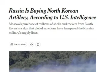 ​росія купує мільйони артилерійських снарядів і ракети малої дальності у Північної Кореї