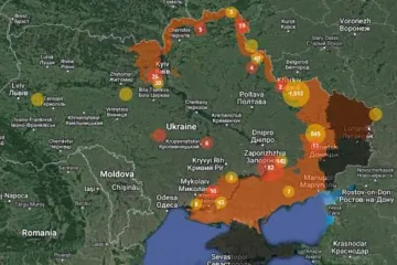 ​В Україні з'явилася мапа вибухонебезпечних територій