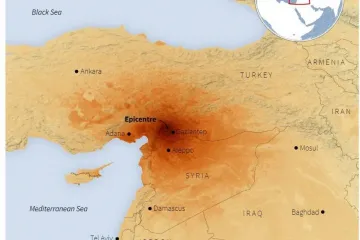 ​У районі землетрусу в Туреччині оголошено надзвичайний стан на три місяці, — президент Реджеп Ердоган