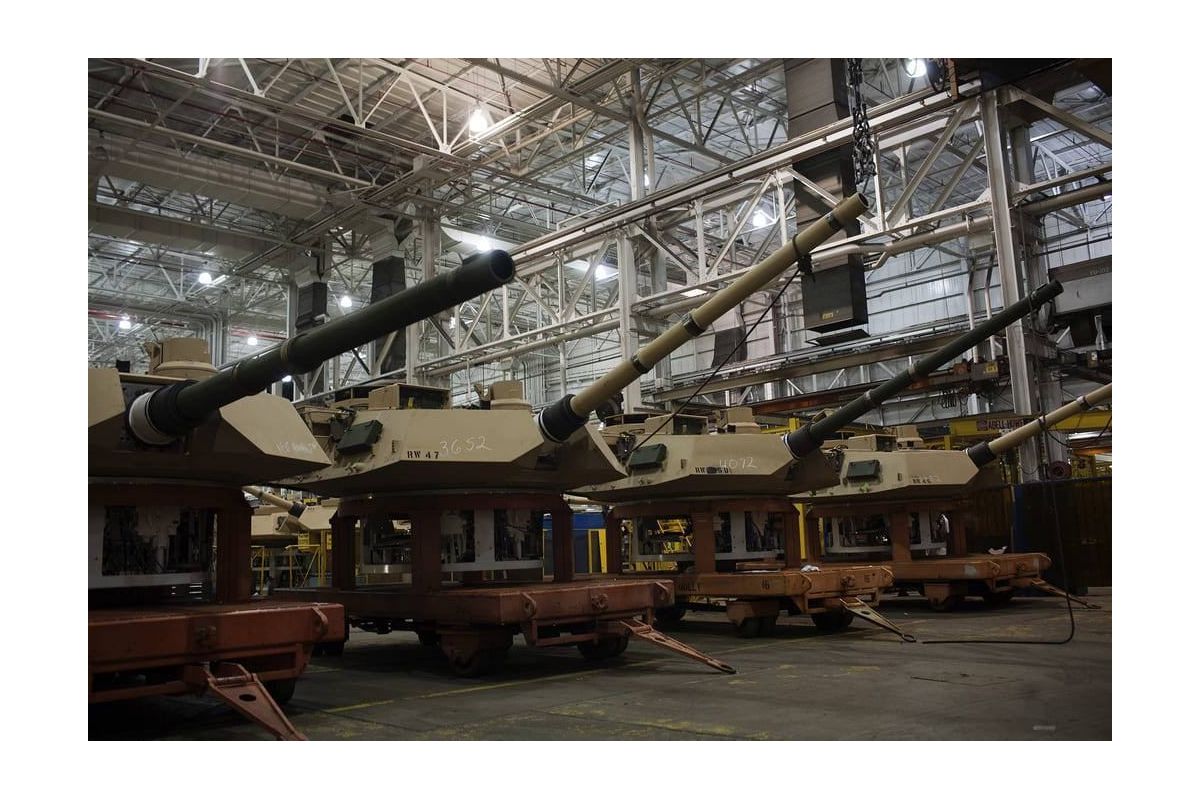 Американська General Dynamics вироблятиме танки Abrams для України, — Financial Times Американська General Dynamics вироблятиме танки Abrams для України, — Financial Times