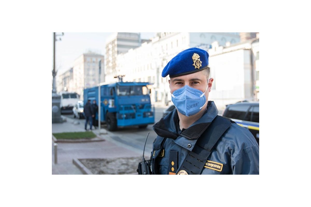 Національна гвардія України до закінчення карантину проводитиме дезінфекцію вулиць Києва Національна гвардія України до закінчення карантину проводитиме дезінфекцію вулиць Києва
