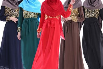 Арабская одежда: когда можно использовать вырез на декольте, а когда драгоценные камни Арабская одежда: когда можно использовать вырез на декольте, а когда драгоценные камни