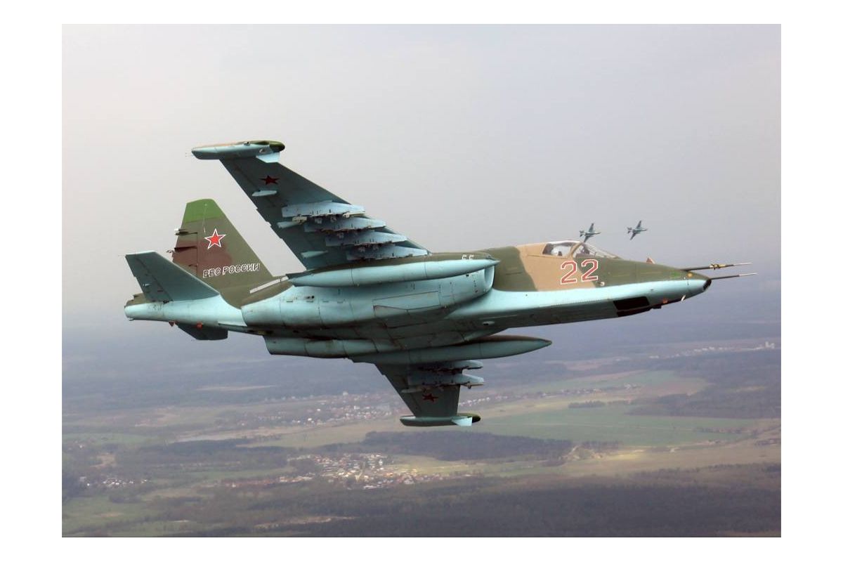ЗСУ на півдні збили російський штурмовик Су-25 ЗСУ на півдні збили російський штурмовик Су-25