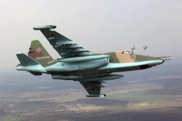 ​ЗСУ на півдні збили російський штурмовик Су-25