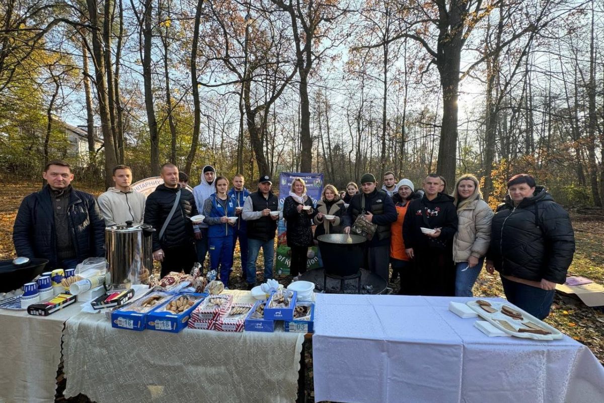 Олімпійський пікнік в героїчному Ірпені. Олімпійський пікнік в героїчному Ірпені.