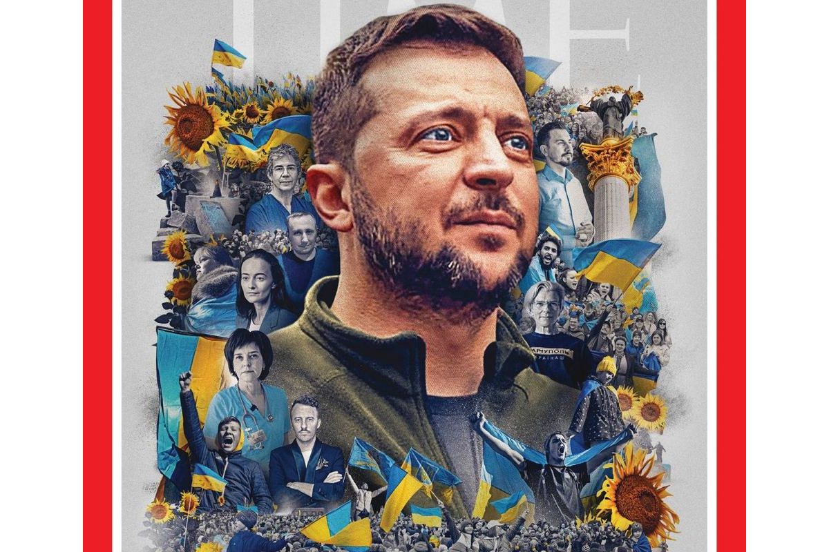 Президент Зеленський та «український дух» стали людиною року за версією журналу Time Президент Зеленський та «український дух» стали людиною року за версією журналу Time