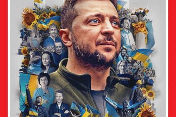 Президент Зеленський та «український дух» стали людиною року за версією журналу Time Президент Зеленський та «український дух» стали людиною року за версією журналу Time