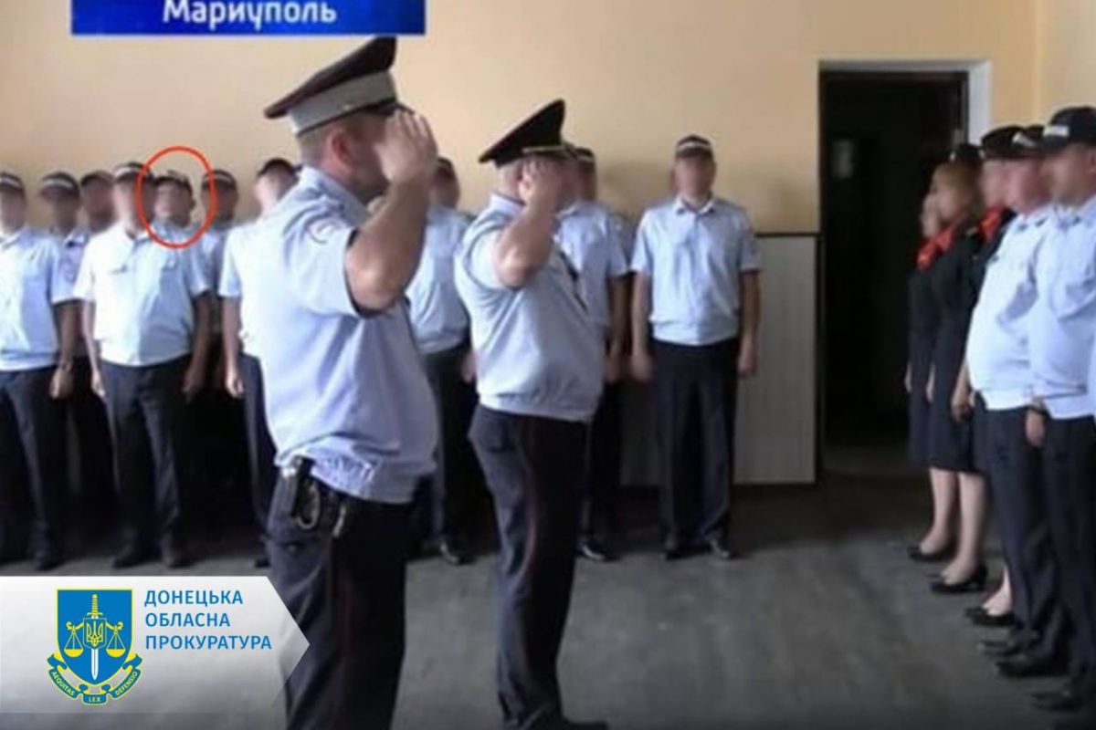 Присягнув на вірність окупантам – заочно судитимуть співробітника «Академії поліції», який перейшов на бік ворога у Маріуполі Присягнув на вірність окупантам – заочно судитимуть співробітника «Академії поліції», який перейшов на бік ворога у Маріуполі