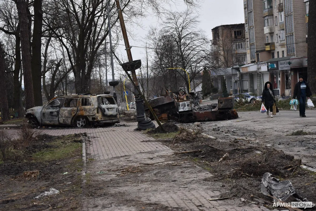 Російське вторгнення в Україну : ? У Бучі вдалося встановити особи 163 місцевих, яких вбили російські окупанти
