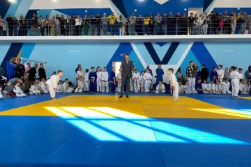 З нагоди Міжнародного дня спорту та з нагоди другої річниці визволення міста - герой Ірпінь від російських загарбників пройшли змагання з дзюдо.  З нагоди Міжнародного дня спорту та з нагоди другої річниці визволення міста - герой Ірпінь від російських загарбників пройшли змагання з дзюдо.