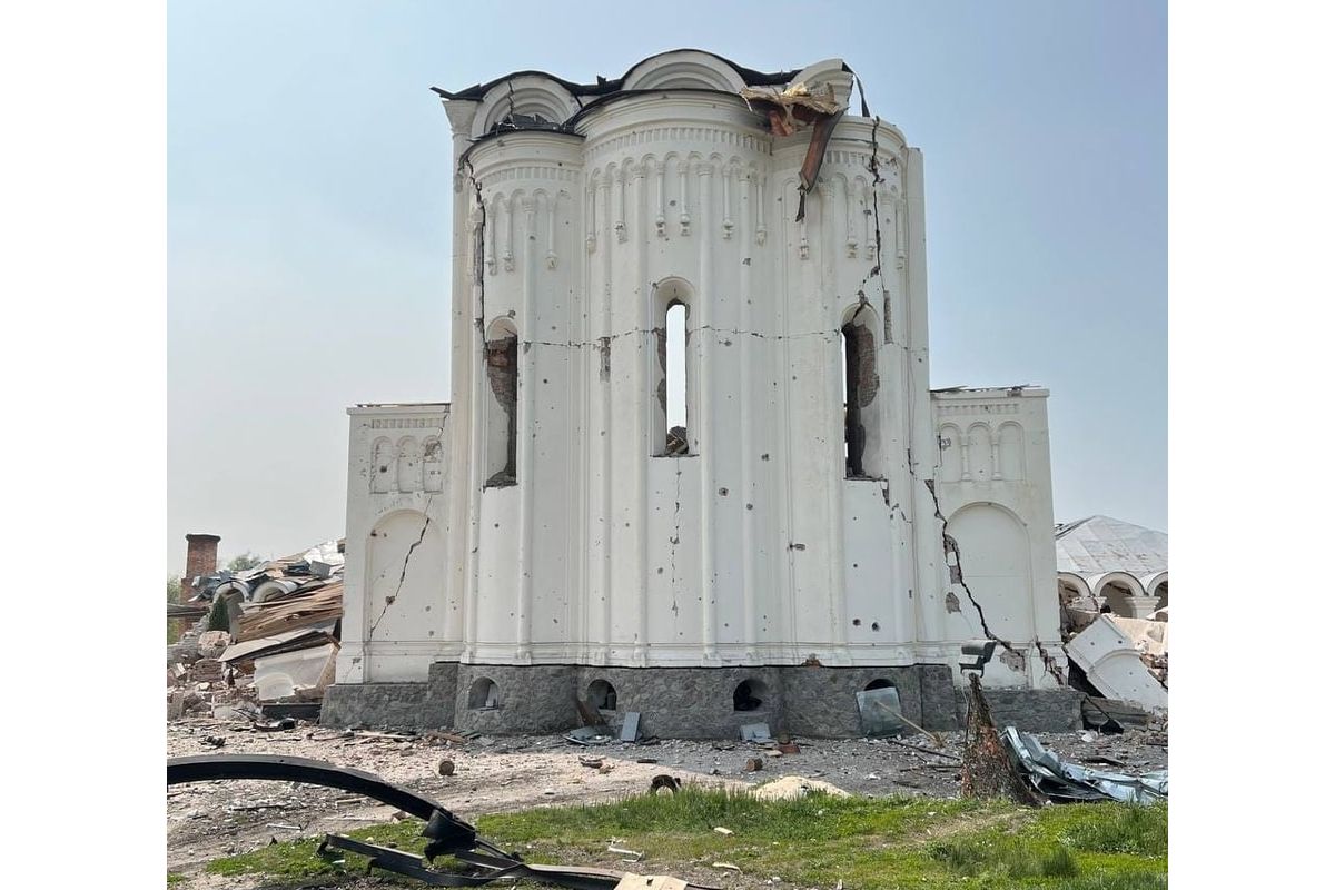 ⛪️ Росіяни розбомбили Свято-Георгіївський скіт УПЦ (МП)