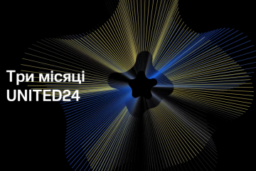 Ініційована Президентом платформа UNITED24 за три місяці зібрала понад 6 млрд грн Ініційована Президентом платформа UNITED24 за три місяці зібрала понад 6 млрд грн