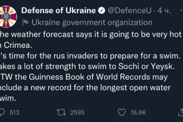 ​Міноборони України прогнозує в окупованому Криму «спекотну погоду»