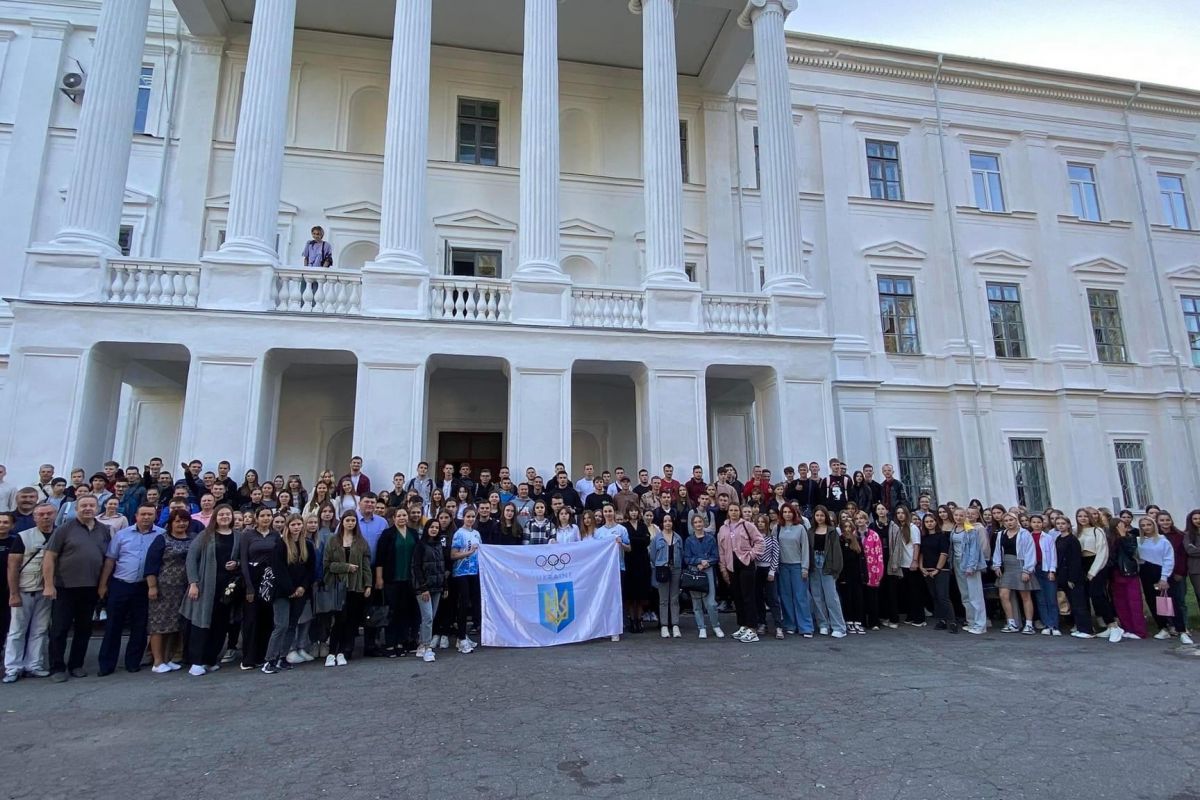 Олімпійський урок відбувся в Білоцерківському національному аграрному університеті. Олімпійський урок відбувся в Білоцерківському національному аграрному університеті.