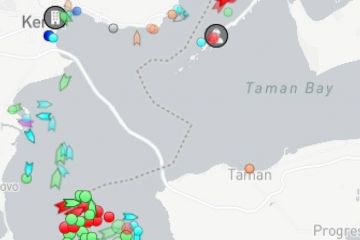 У Керченській протоці утворилася пробка із суден після вибуху на Кримському мосту  У Керченській протоці утворилася пробка із суден після вибуху на Кримському мосту