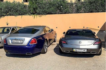 Картина маслом: элитные авто из Украины на парковке в Монако Картина маслом: элитные авто из Украины на парковке в Монако