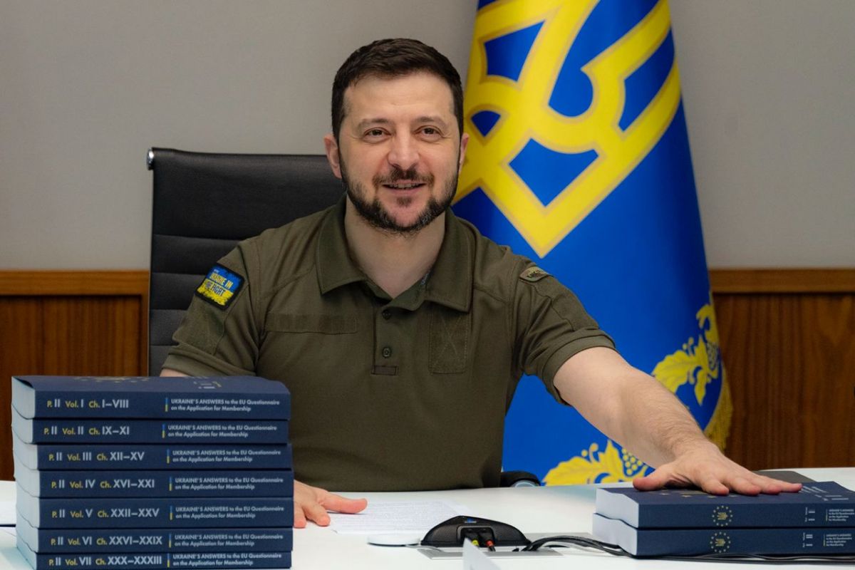 Російське вторгнення в Україну : Зустріч з Президентом Європейської комісії Урсулою фон дер Ляєн по відеозв’язку. Російське вторгнення в Україну : Зустріч з Президентом Європейської комісії Урсулою фон дер Ляєн по відеозв’язку.