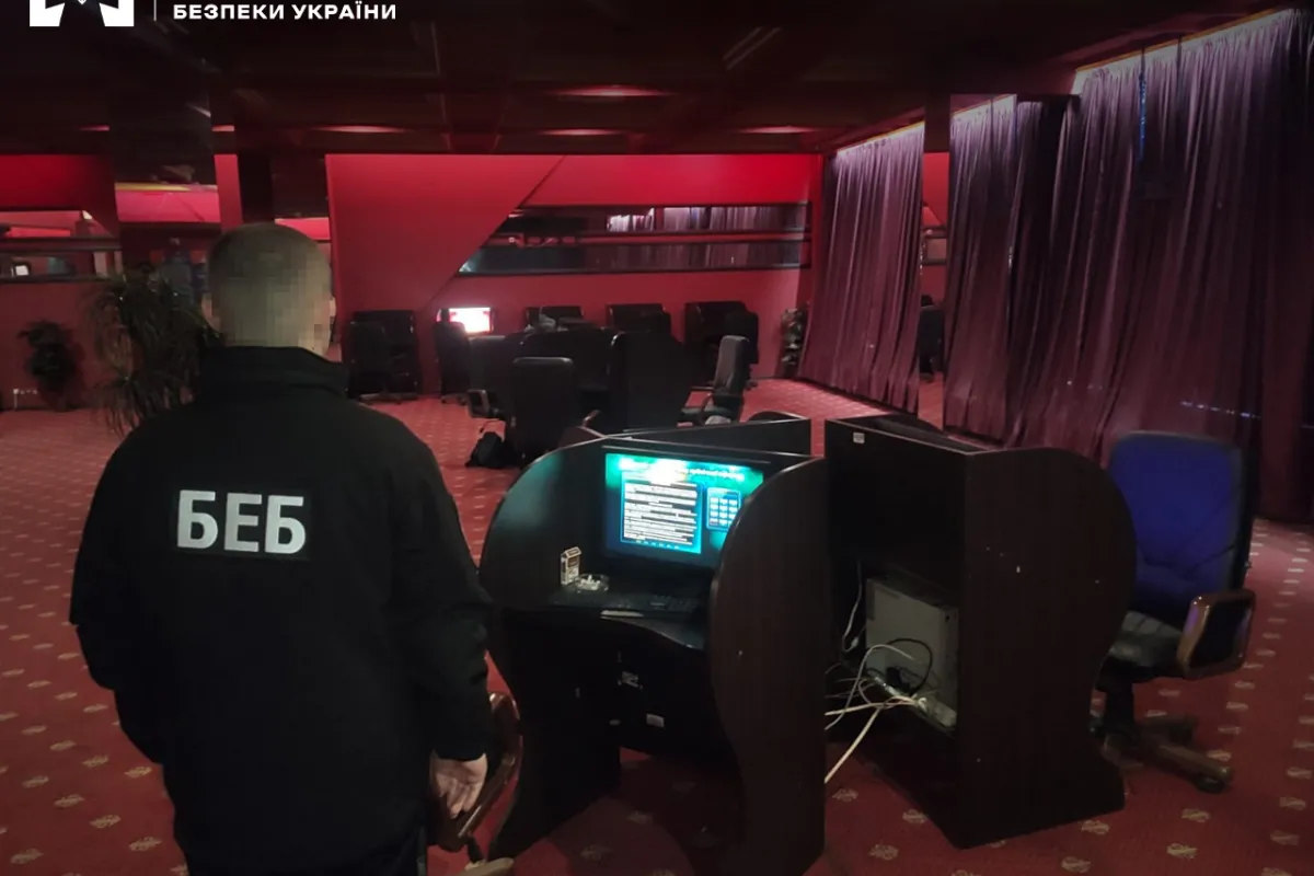 БЕБ припинило діяльність п’яти нелегальних ігрових залів в Одесі