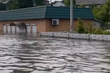 В окупованому Криму ЗМІ замовчують знищення росіянами Каховської ГЕС та наслідки цієї катастрофи В окупованому Криму ЗМІ замовчують знищення росіянами Каховської ГЕС та наслідки цієї катастрофи