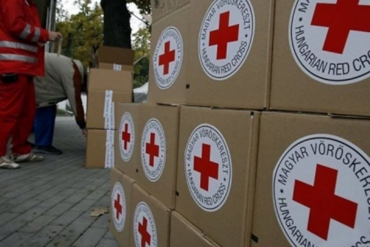 На Донбас надійшла допомога від Червоного Хреста На Донбас надійшла допомога від Червоного Хреста