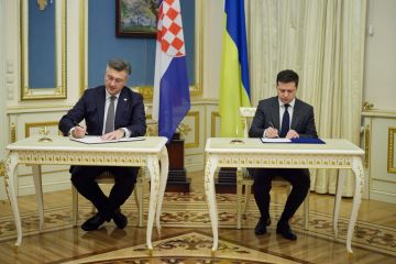 Украина и Хорватия подписали совместную Декларацию о европейской перспективе нашего государства Украина и Хорватия подписали совместную Декларацию о европейской перспективе нашего государства