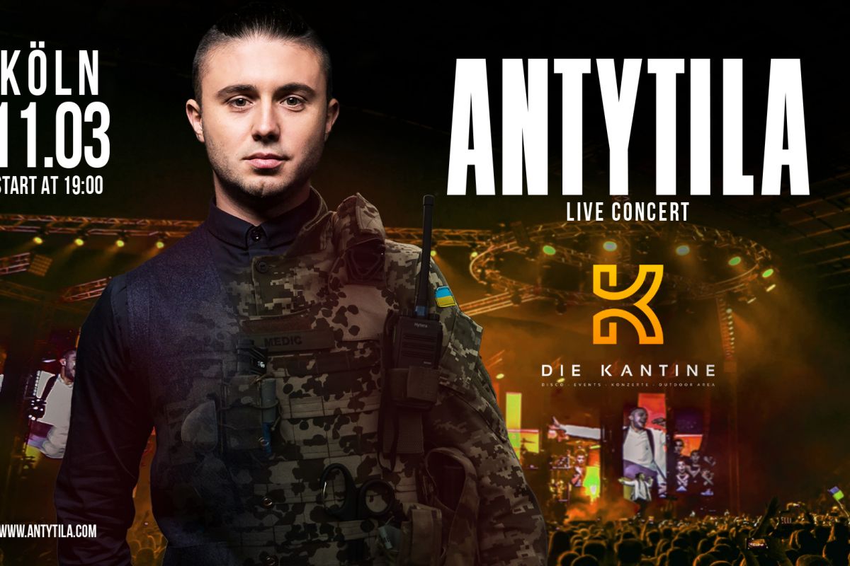 Концерт українського музичного гурту «Антитіла» 11 березня в Кьольні, Німеччина Концерт українського музичного гурту «Антитіла» 11 березня в Кьольні, Німеччина