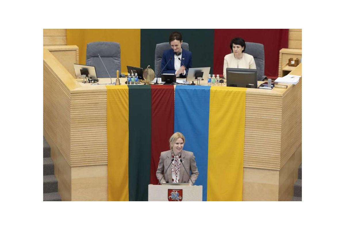 Російське вторгнення в Україну : Олена Кондратюк виступила у Парламенті Литовської Республіки Російське вторгнення в Україну : Олена Кондратюк виступила у Парламенті Литовської Республіки