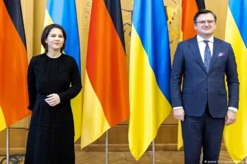 ​Російське вторгнення в Україну : головне з брифінгу очільниці МЗС Німеччини Анналени Бербок в Україні