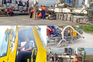 Колишні безробітні будують дороги в Миколаївській області Колишні безробітні будують дороги в Миколаївській області