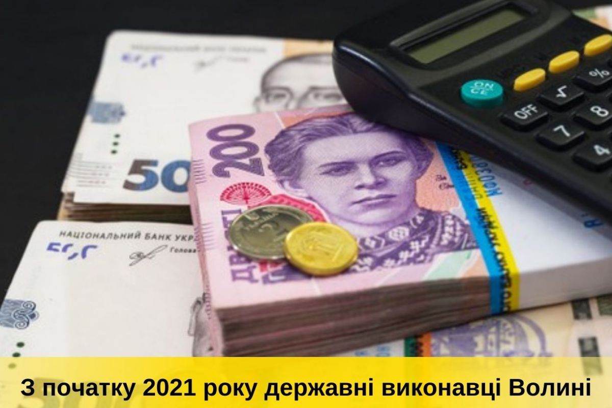 Державні виконавці Волинської області цього року стягнули 7 311 799 гривень виконавчого збору Державні виконавці Волинської області цього року стягнули 7 311 799 гривень виконавчого збору