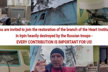 You are invited to join the restoration of the branch of the Heart Institute in Irpin heavily destroyed by the Russian troops - EVERY CONTRIBUTION IS IMPORTANT FOR US! You are invited to join the restoration of the branch of the Heart Institute in Irpin heavily destroyed by the Russian troops - EVERY CONTRIBUTION IS IMPORTANT FOR US!