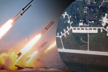 Уночі росіяни атакували військовий аеродром "Миргород" на Полтавщині Уночі росіяни атакували військовий аеродром "Миргород" на Полтавщині