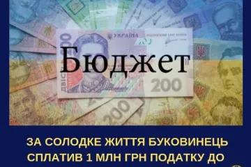 ​Прокуратура Чернівецької області забезпечила поповнення державного бюджету на 1 млн грн