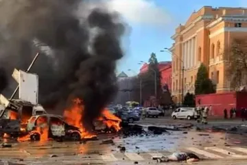 ​Російський удар по Києву: Парк Тараса Шевченка кличе до помсти