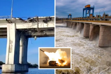 ЗСУ накрили колони окупантів в Олешках та біля Каховської ГЕС ЗСУ накрили колони окупантів в Олешках та біля Каховської ГЕС