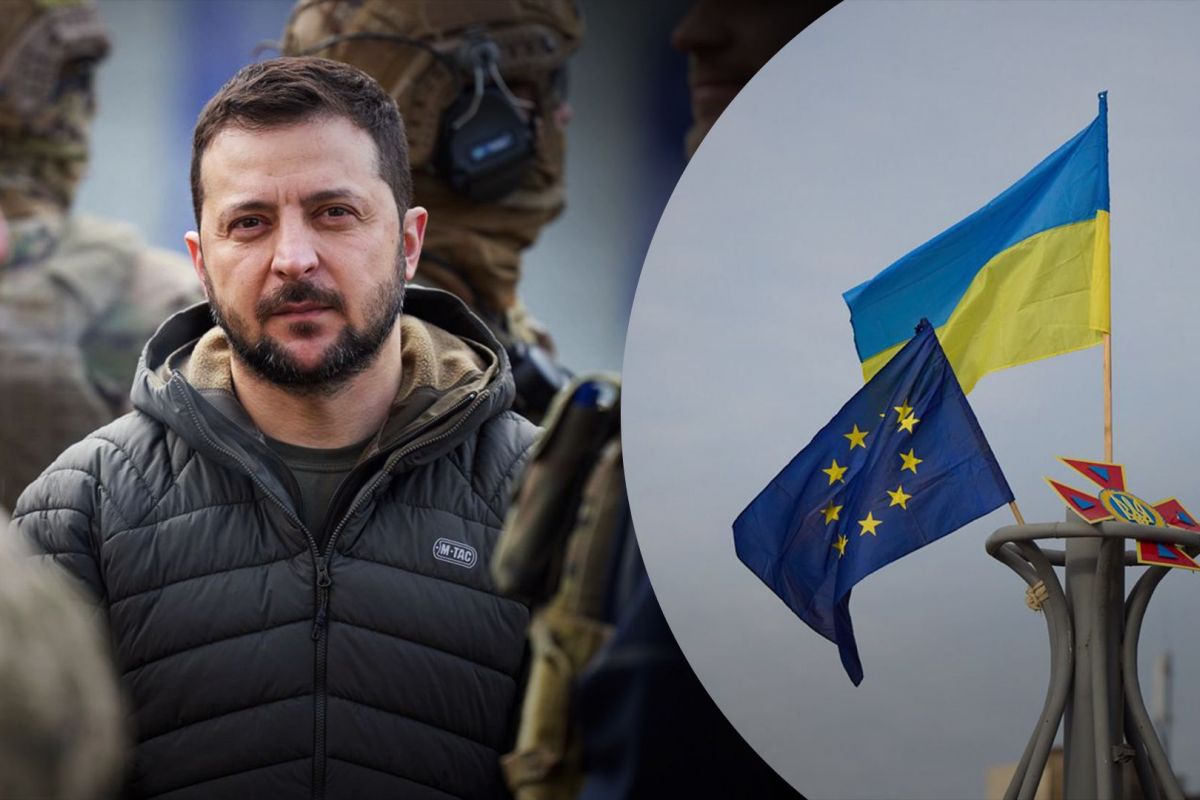 Президент Володимир Зеленський вважає, що через 2 роки Україна стане членом ЄС та НАТО Президент Володимир Зеленський вважає, що через 2 роки Україна стане членом ЄС та НАТО