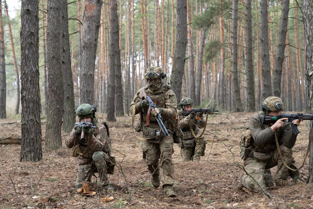 115 бригада ЗСУ: Навчання підрозділів піхоти у лісистій місцевості