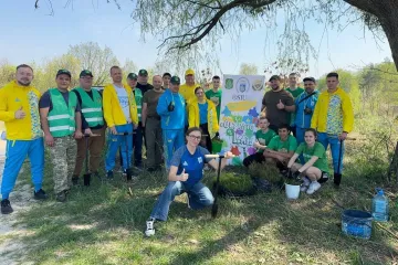 ​"Посади дерево - вирости мир" - саме під таким гаслом пройшов #Ecolympic на Київщині.